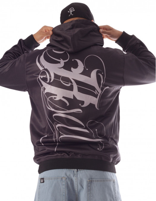 Capped Chica Art Hoodie by BSAT