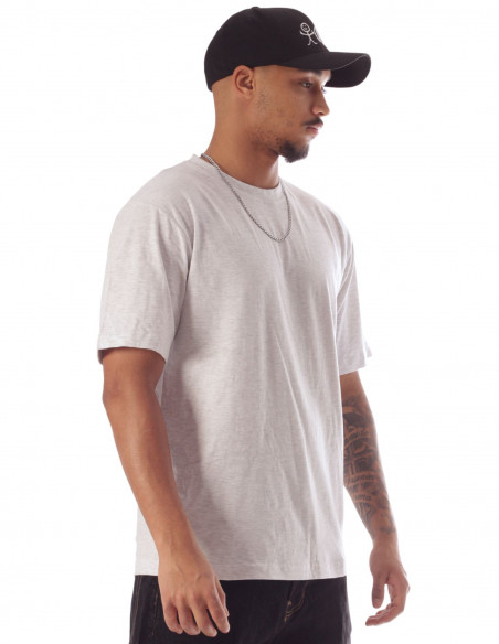 Baggy T-Shirt Organic Cotton Ash Grey