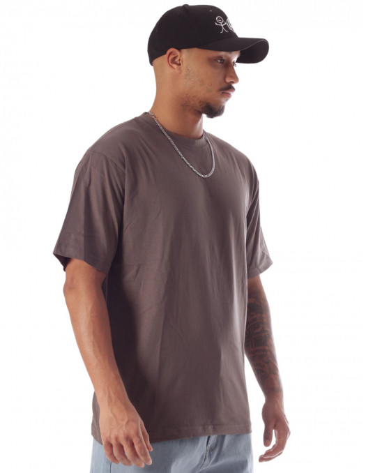 Baggy T-Shirt Organic Cotton SteelGrey