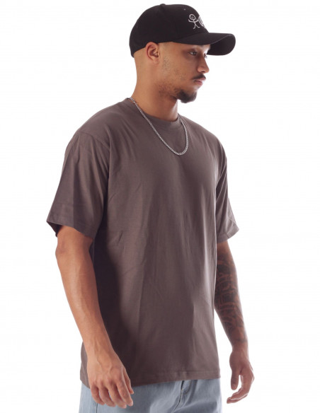 Baggy T-Shirt Organic Cotton SteelGrey
