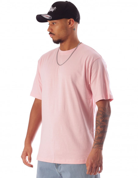 Baggy Organic Cotton T-Shirt Rose