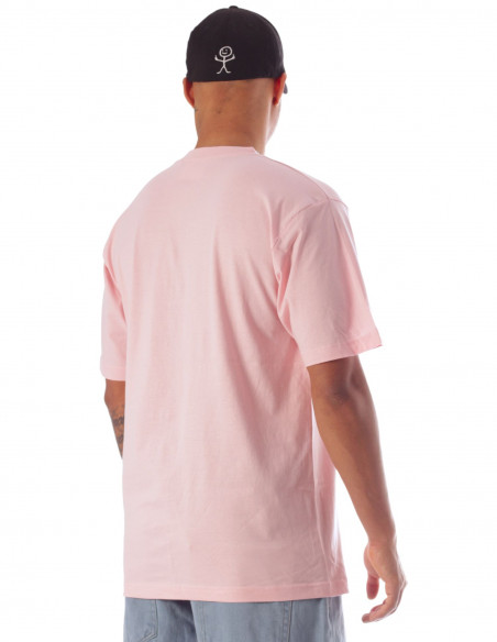 Baggy Organic Cotton T-Shirt Rose