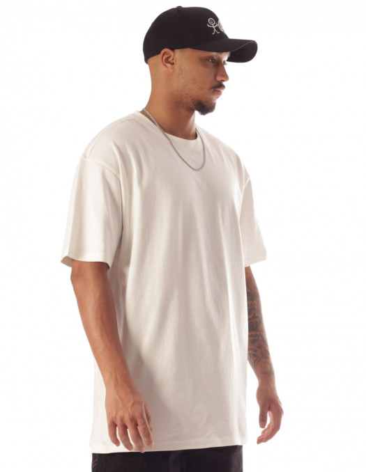 Premium Cotton Baggy T-Shirt Off White