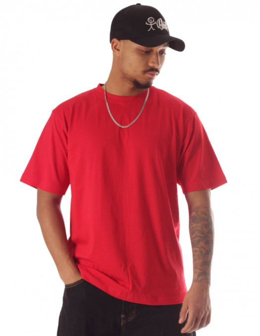 Baggy T-Shirt Organic Cotton Danish Red