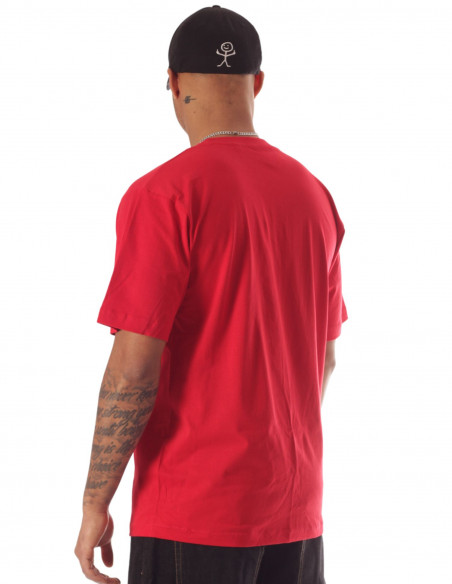 Baggy T-Shirt Organic Cotton Danish Red