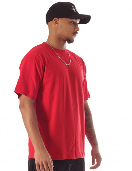 Baggy T-Shirt Organic Cotton Danish Red