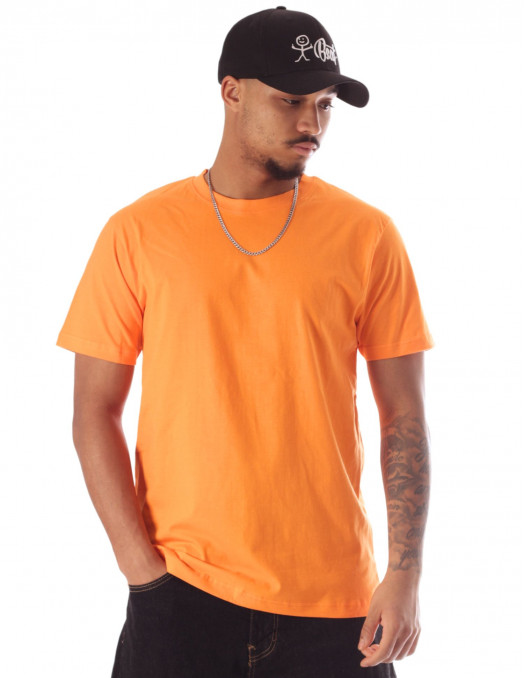 Premium Cotton T-Shirt Orange