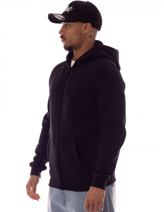 Urban Zip Sweat Hoodie Black