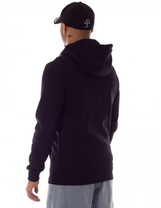 Urban Zip Sweat Hoodie Black