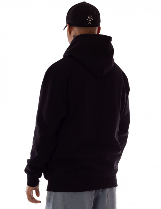 BSAT Stickman Logo Hoodie Black