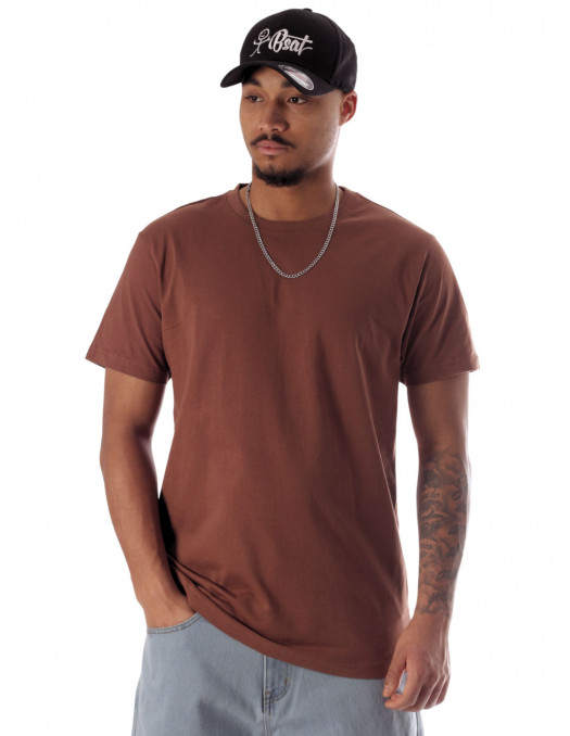 Earth Brown Cotton T-Shirt