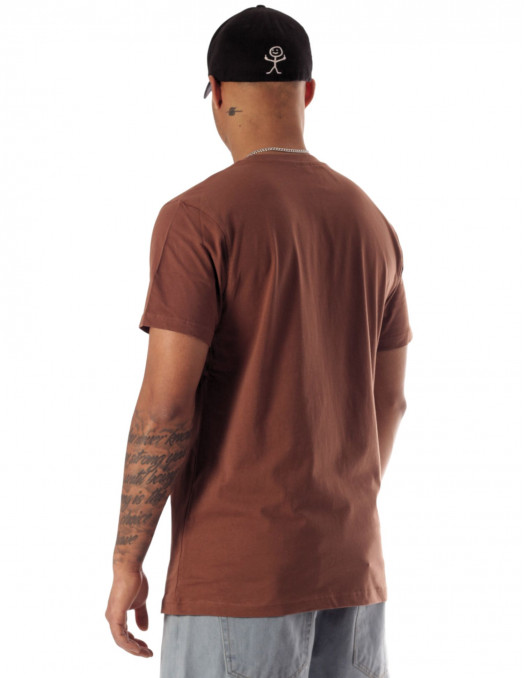 Earth Brown Cotton T-Shirt