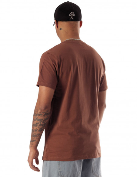Earth Brown Cotton T-Shirt