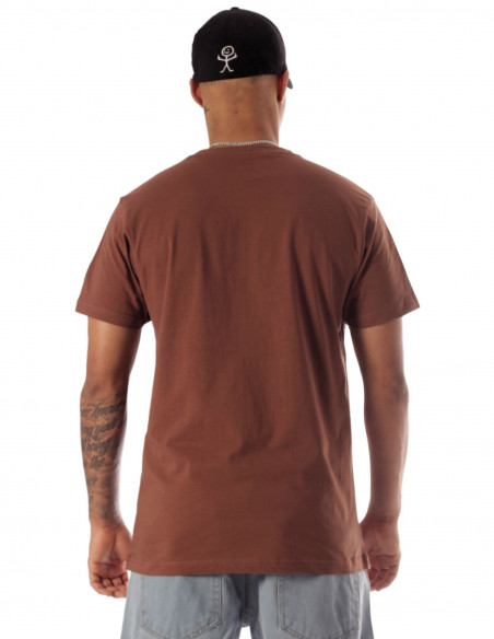 Earth Brown Cotton T-Shirt