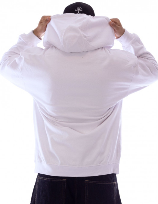 BSAT Baggy Hoodie White