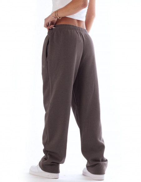 BSAT Contrast Bronx Baggy Sweatpants Ultra Soft Comfy Lounge Steel Grey