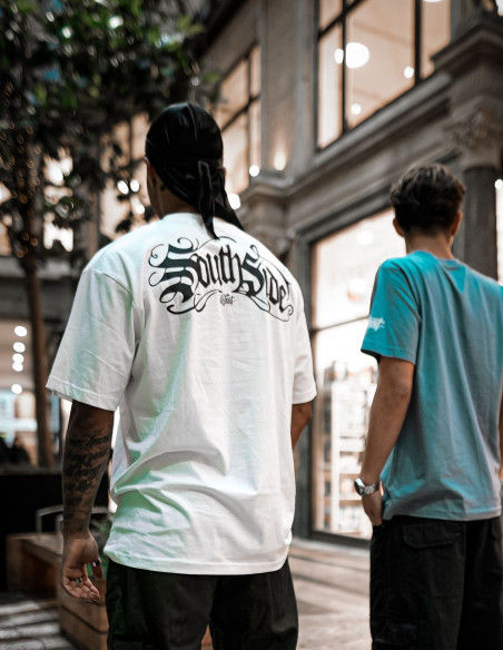 Southside White Legacy Baggy Tee by BSAT