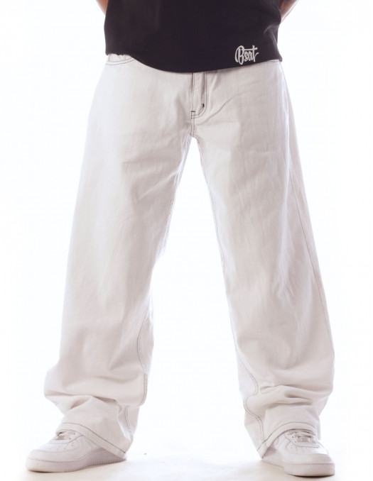 BSAT Baggy Jeans Stylewarz White n Black