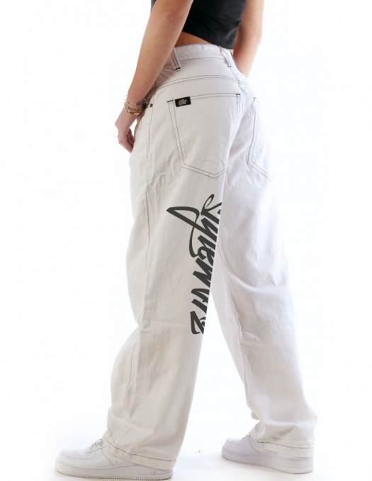 BSAT Baggy Jeans Stylewarz White n Black