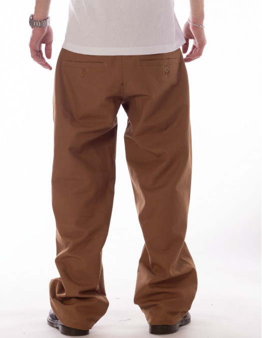 BSAT Baggy Chino Pants Dark Khaki Dune