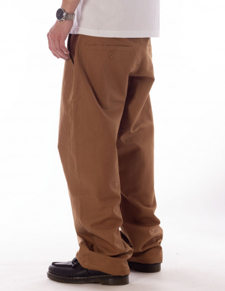 BSAT Baggy Chino Pants Dark Khaki Dune
