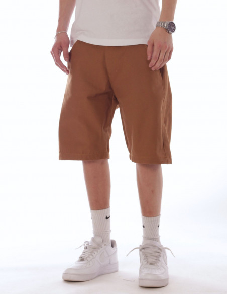 BSAT X-Loose Chino Shorts Dark Khaki Dune