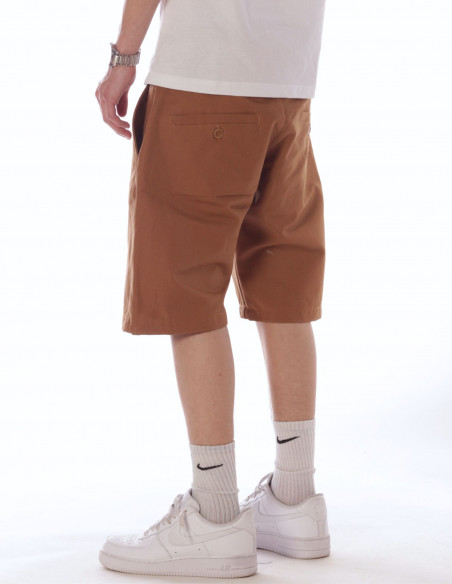 BSAT X-Loose Chino Shorts Dark Khaki Dune