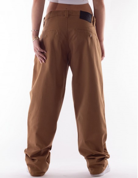 BSAT Baggy Chino Pants Dark Khaki Dune