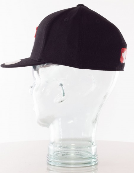 FAT313 Logo Embroidery Cap Black