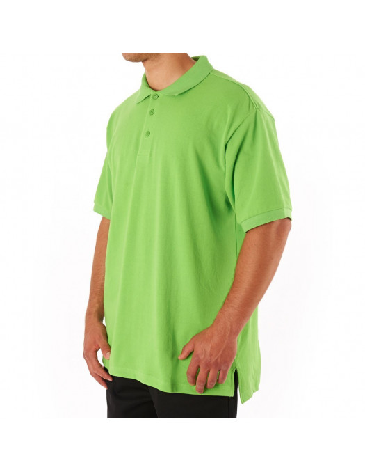 Access Plain Polo Apple Green