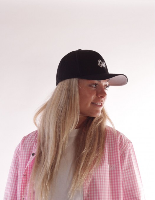 BSAT Bronx Embroidery Cap Shape Black