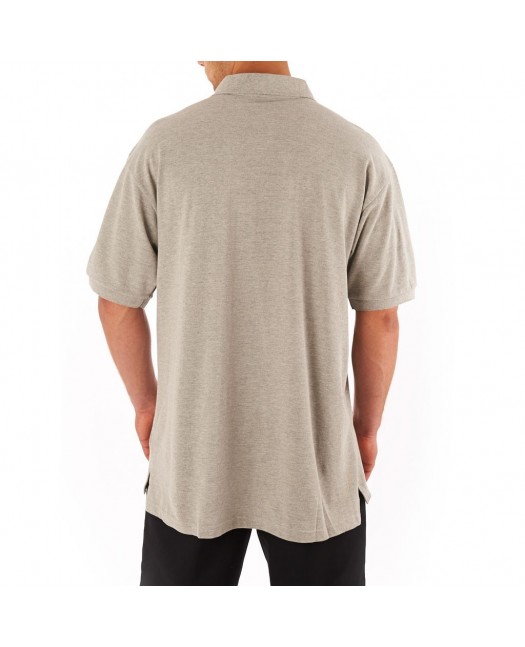 Access Plain Polo Light Grey
