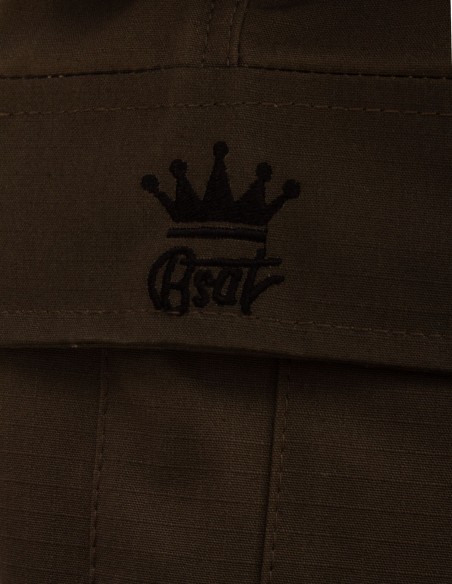 BSAT Heavy Weight Regular Fit Cargo Pants Tarmac Grey