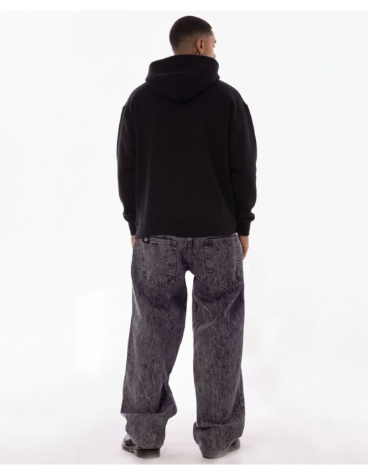 Art Script Logo Hoodie Black by BSAT