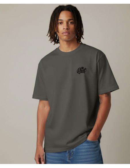 BSAT Aliens 4 Peace Baggy T-shirt Stand Tall – Dark Grey LIMITED EDITION