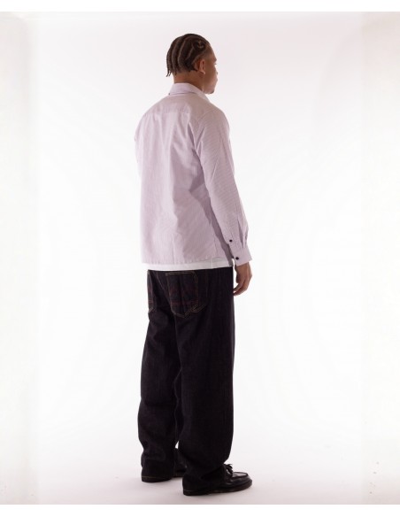 BSAT 4 Pocket Blazed Up Baggy Jeans Black n Red