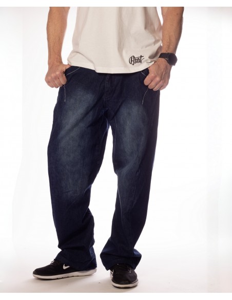 FAT313 Jeans Renew Legend League Medium Blue Washed