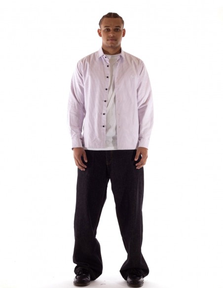 BSAT 4 Pocket Blazed Up Baggy Jeans Black n Red