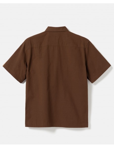 BSAT Studio Short Sleeve Shirt – Solid Brown