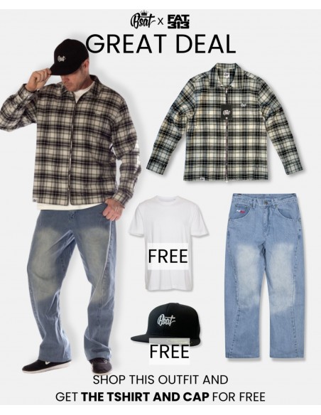 FAT313 X BSAT Outfit Deal. Get the cap and tee for FREE
