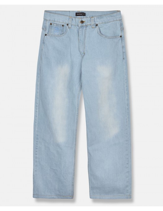 BSAT Bronx Baggy Jeans Sky Blue Washed	