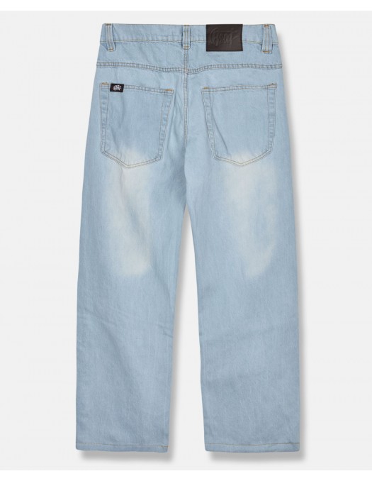 BSAT Bronx Baggy Jeans Sky Blue Washed	
