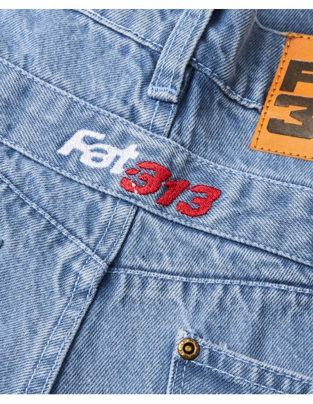 FAT313 Jeans Renew Legend League Light Blue Washed
