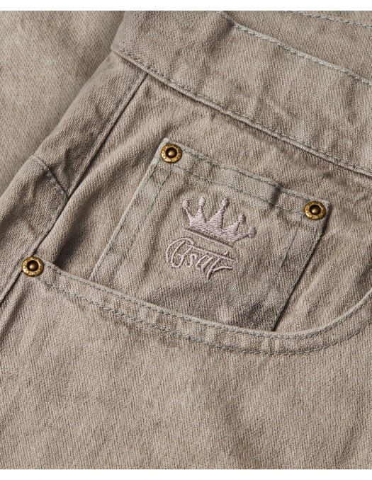 BSAT X-Loose Dark Stone Grey Jeans Milan