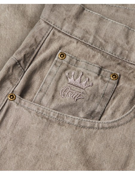 BSAT X-Loose Dark Stone Grey Jeans Milan