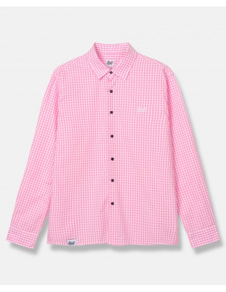 BSAT Studio Shirt – Micro Check Pink