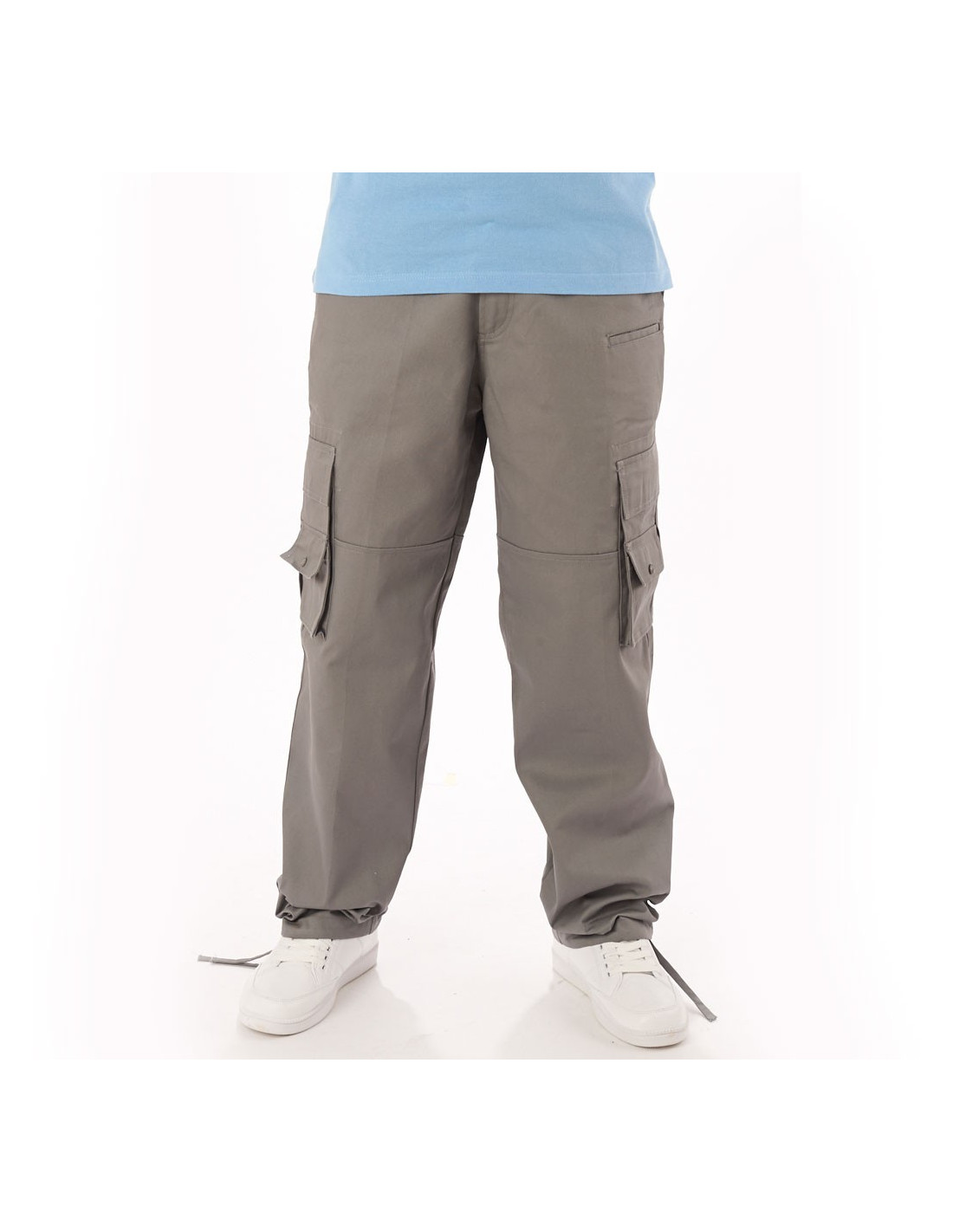 Access Premium Cargo Pants Light Grey