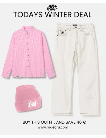 The BSAT White n Pink combo...