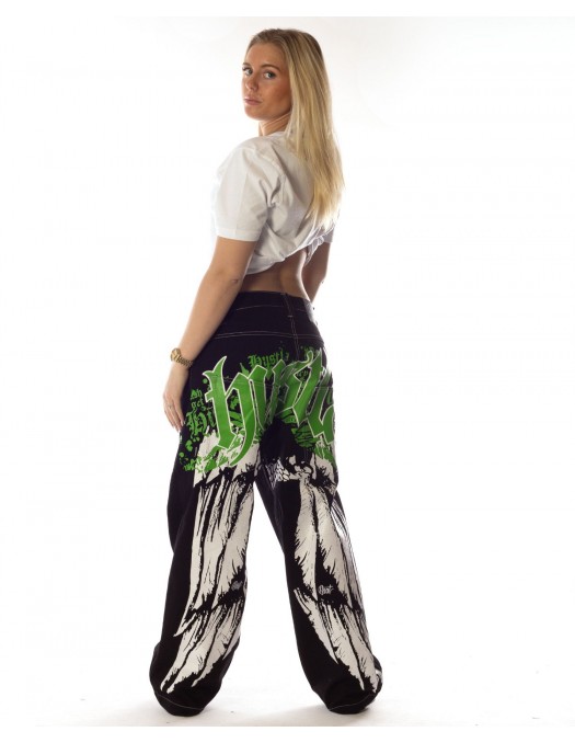 BSAT HUSTLA Royal Mint Green Baggy...