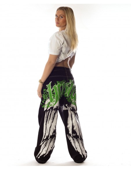 BSAT HUSTLA Royal Mint Green Baggy Jeans *Legacy Edition*